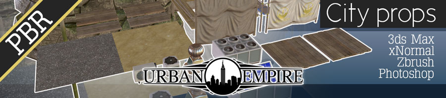Urban Empire - City props